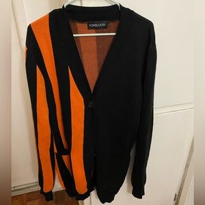 Foxblood oversized cardigan size Large